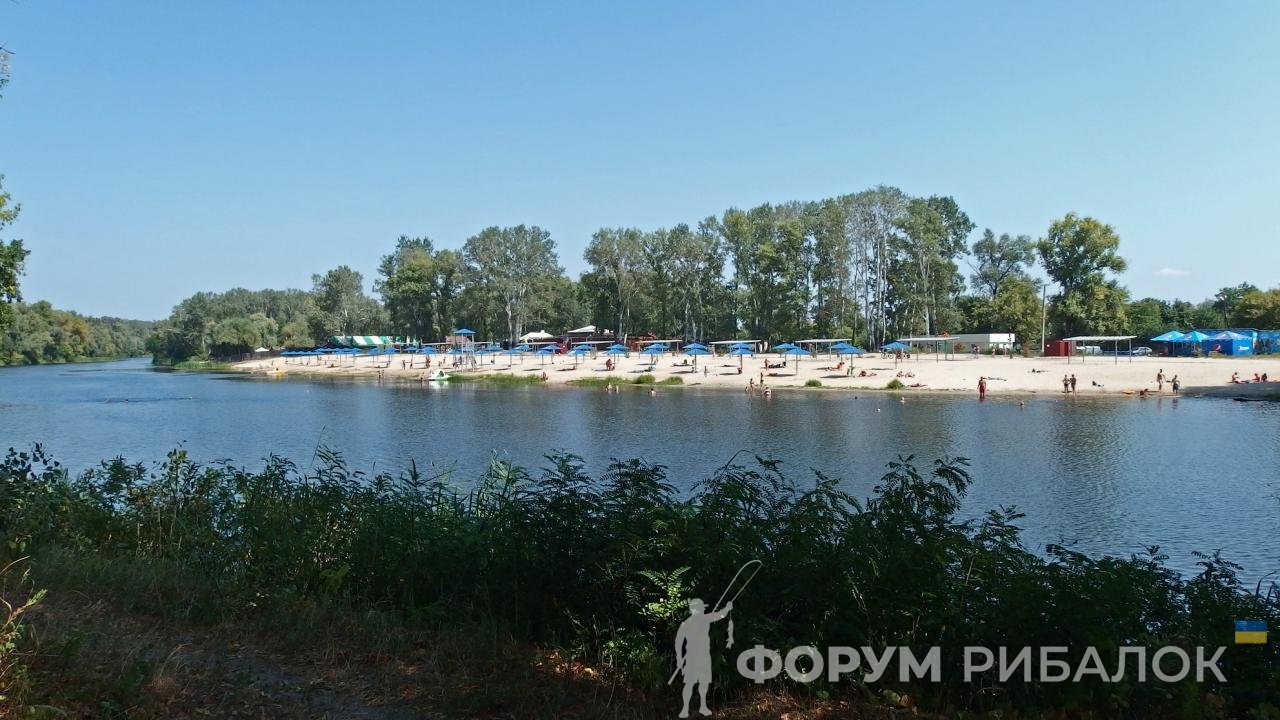 Ворскла біля Полтави — фото річки та місць для рибалки