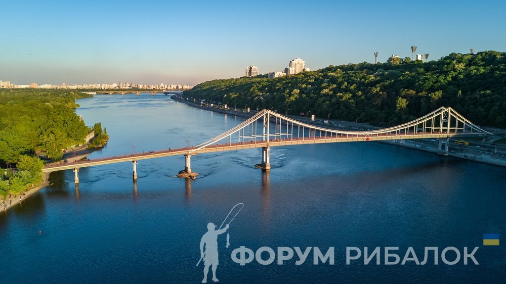 Дніпро біля міста Дніпро — фото річки та місць для рибалки