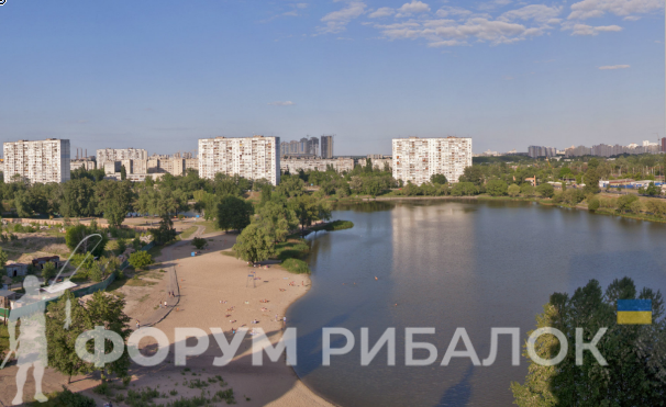 Озеро Тельбін на Березняках — фото водойми та місць для рибалки